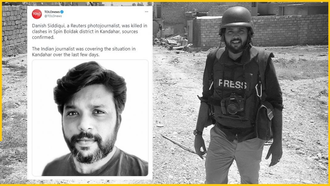 ndian photojournalist Danish Siddiqui killed by Taliban Terrorists